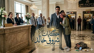كوتشي قديم في فندق 7 نجوم شروق خالد