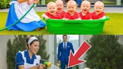 خمسة توائم… وأب مكسور… وفتاة أعادت لهم معنى الأسرة