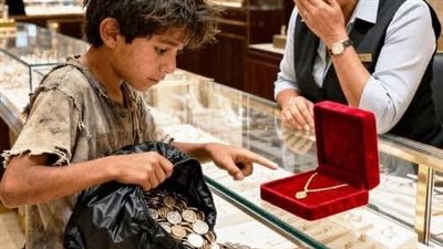 دخل طفلٌ يحمل عملاتٍ باردة… فخرج العالم كلّه أدفأ من قبل